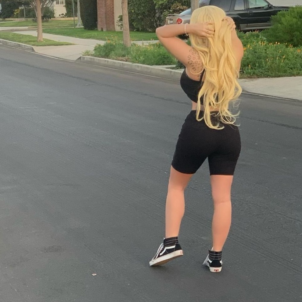 Black Barbie Forever 21 Matching Shorts Tank Set [Shorts and Crop Top Included] - Picture 2 of 9